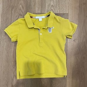 Burberry children polo shirt for toddlers size 18 months